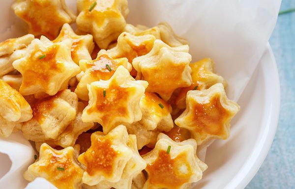 Parmesan Puff Pastry Stars Recipe