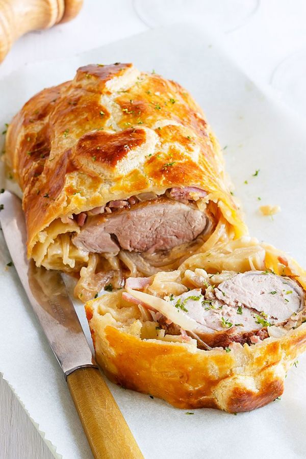 Puff Pastry Wrapped Pork Tenderloin - #recipe by #eatwell101 - https://003.wrwe1r1zs3czx3c.workers.dev/pork-tenderloin