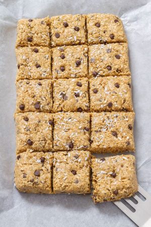 No Bake Peanut Butter Oatmeal Bars
