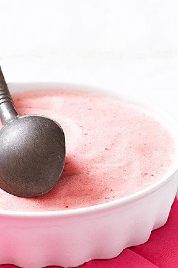 Banana Strawberry Frozen Yogurt - #recipe by #eatwell101 - https://003.wrwe1r1zs3czx3c.workers.dev/strawberry-banana-frozen-yogurt-recipe