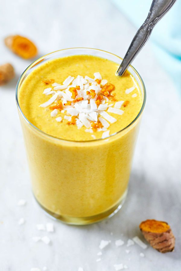 Creamy Turmeric  Banana Smoothie - #recipe by #eatwell101 - https://003.wrwe1r1zs3czx3c.workers.dev/creamy-turmeric-smoothie-recipe