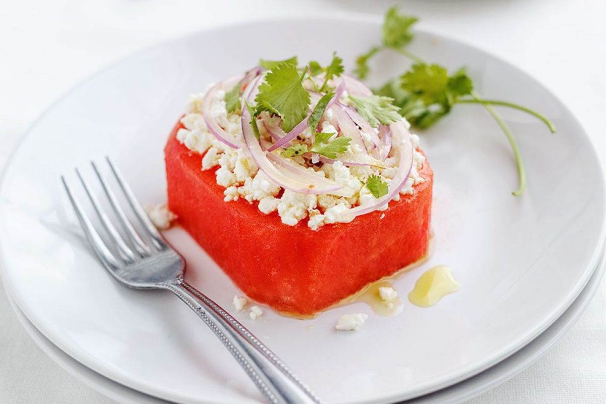 Feta Watermelon Salad