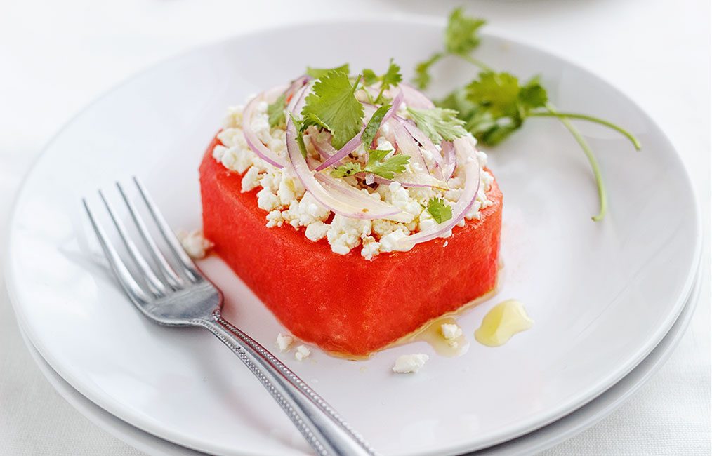 Feta Watermelon Salad