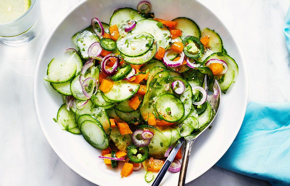 Spicy Cucumber Salad Recipe
