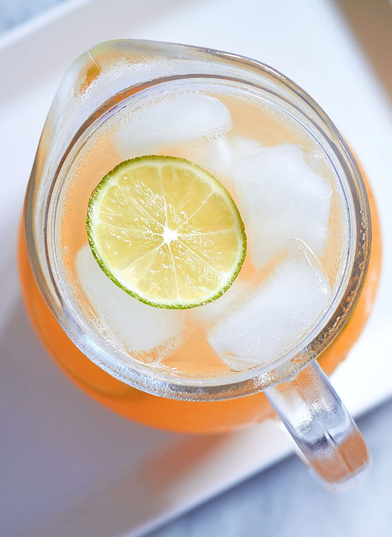 refresing melon agua fresca