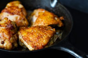 Garlic Cajun Chicken Skillet