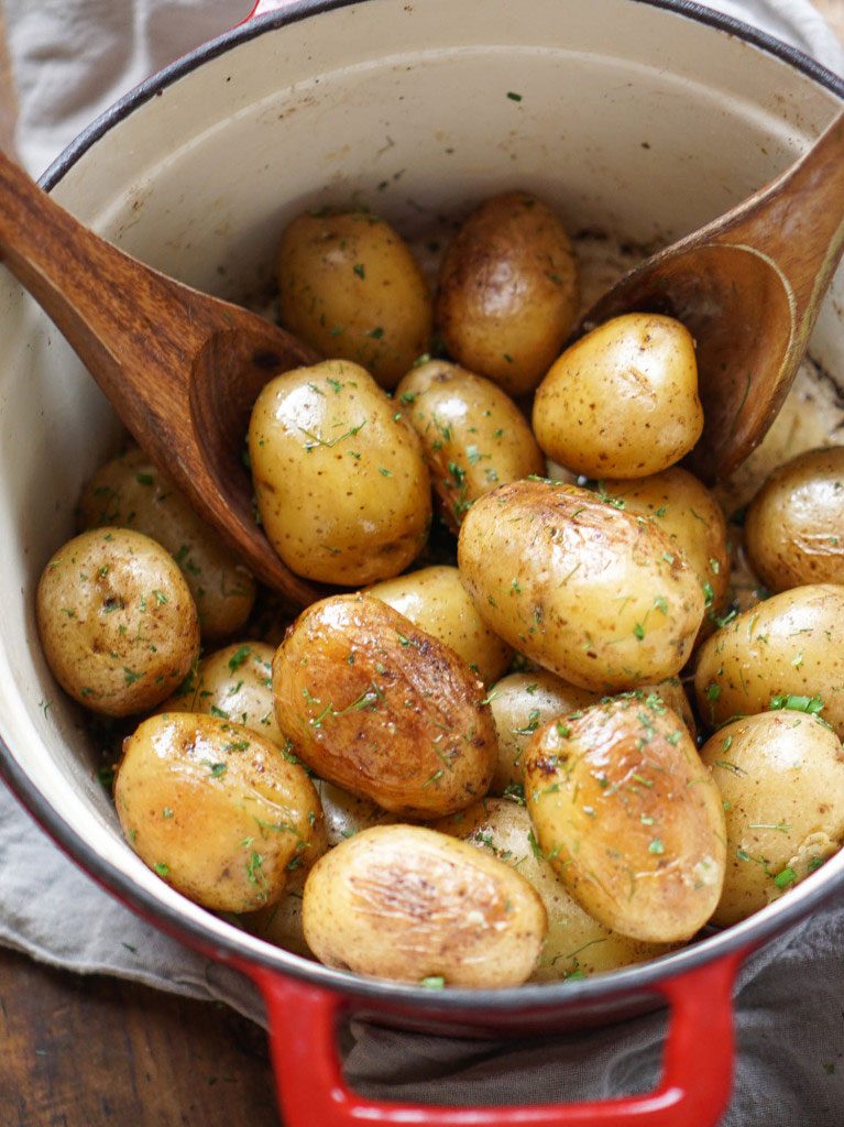 One Pot Herbed Potatoes