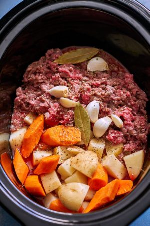 Crock Pot Ground Beef Potato