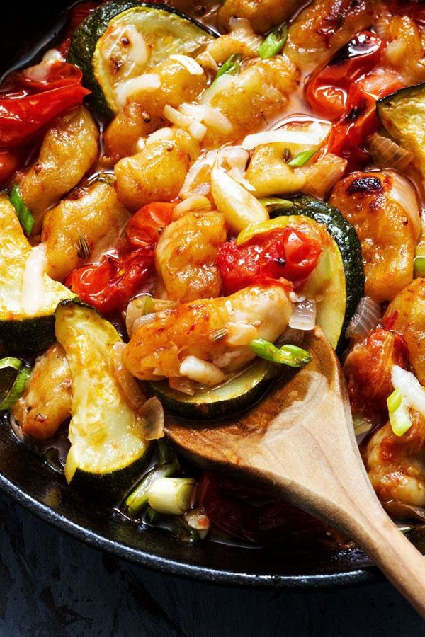 Baked Mediterranean Gnocchi - #recipe by #eatwell101 - https://003.wrwe1r1zs3czx3c.workers.dev/one-skillet-gnocchi-recipe