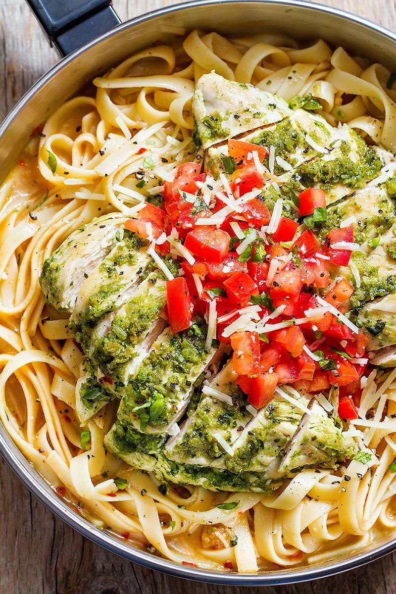 healthy Chicken Pasta recipe
