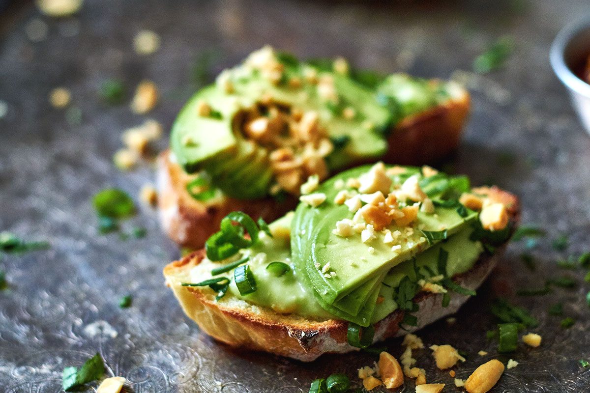 healthy avocado toasts recipe