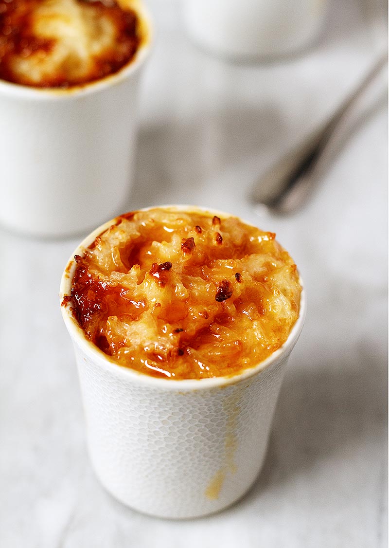 caramelized rice pudding recipe