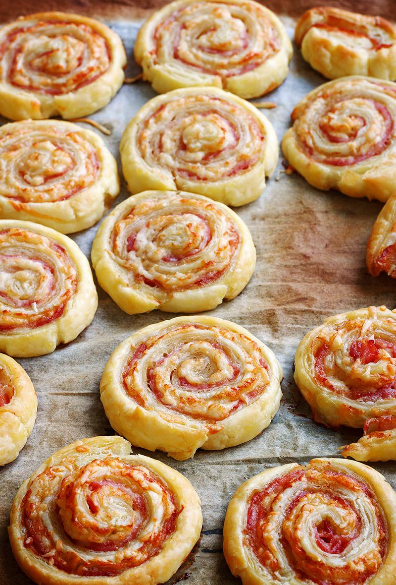 puff pastry pinwheels recipe