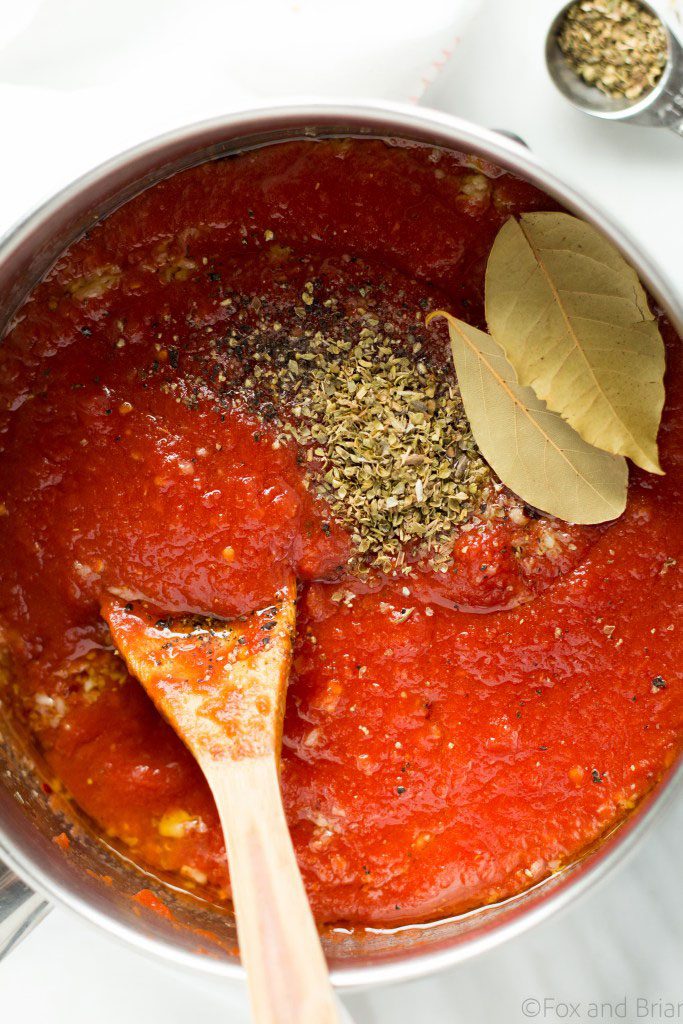 Easy Twenty Minute Classic Marinara Sauce