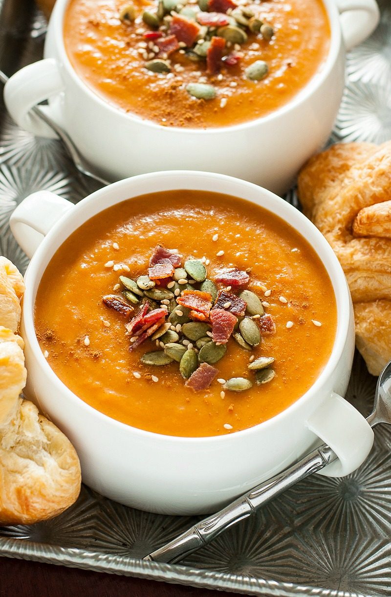 Slow Cooker Carrot Butternut Soup