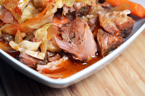 Slow Cooker Cheater Pork Stew
