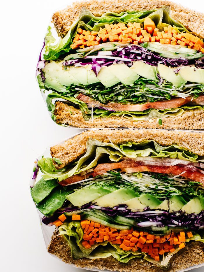 The Ultimate Veggie Sandwich