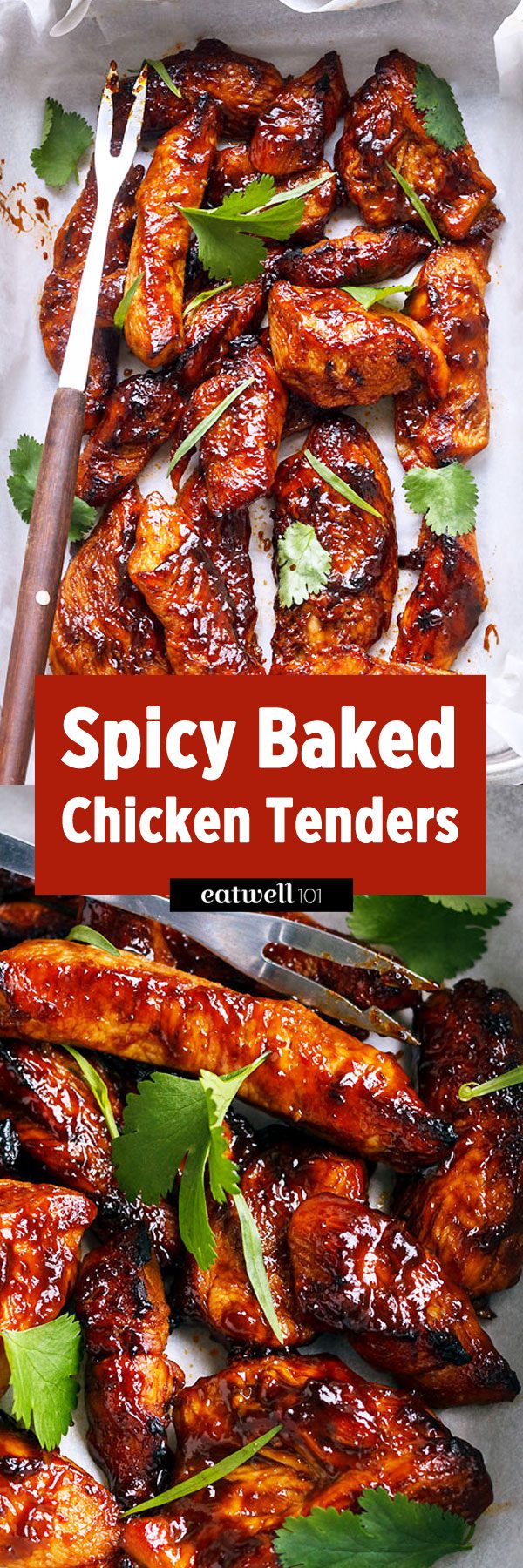Spicy Baked Chicken Tenders