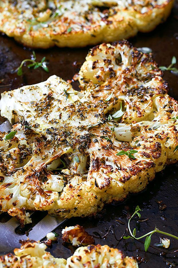 Roasted Cauliflower Steaks