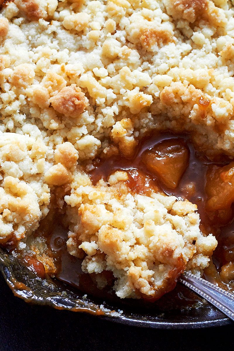 Caramel Apple Crumble