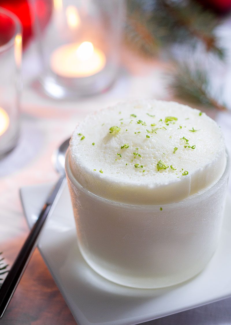Frozen lime souffle recipe