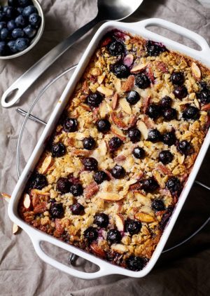 Blueberry Baked Oatmeal