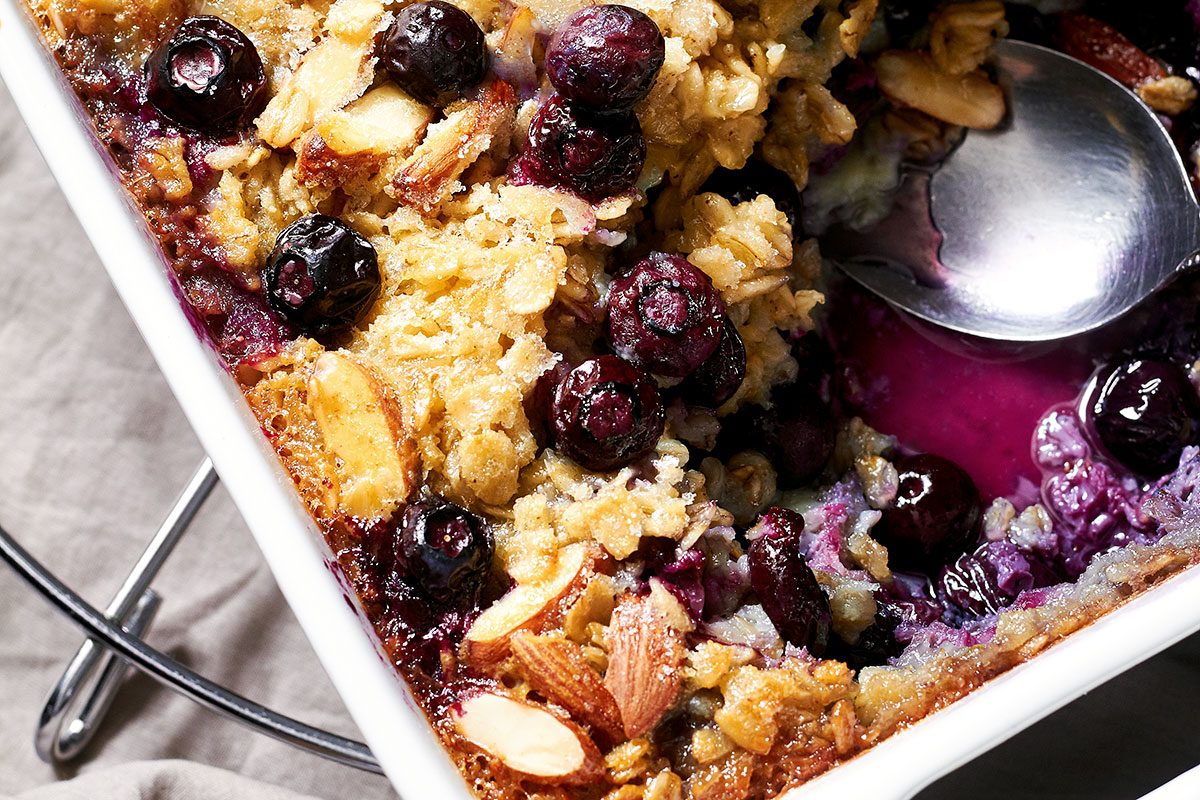 Blueberry Baked Oatmeal