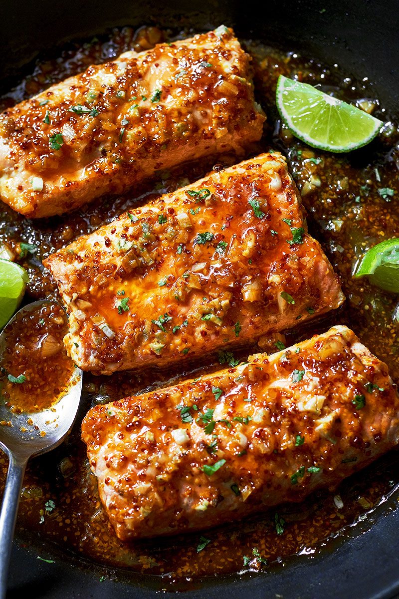 Honey Garlic Salmon glaze recipe