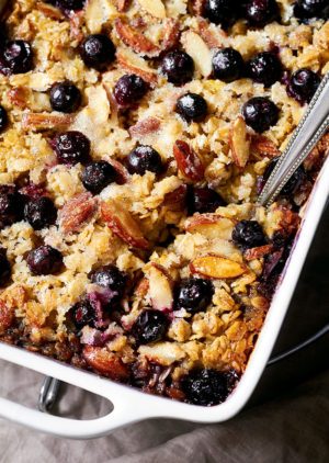 Blueberry Baked Oatmeal