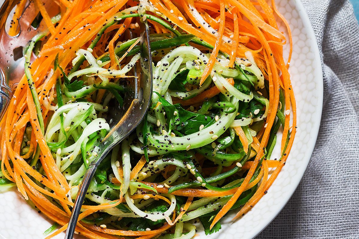 Sesame Cucumber Salad