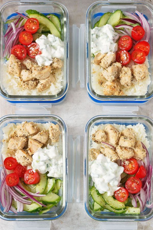 Greek Chicken Meal Prep Bowls - #recipe by #eatwell101 - https://003.wrwe1r1zs3czx3c.workers.dev/greek-chicken-meal-prep-bowls