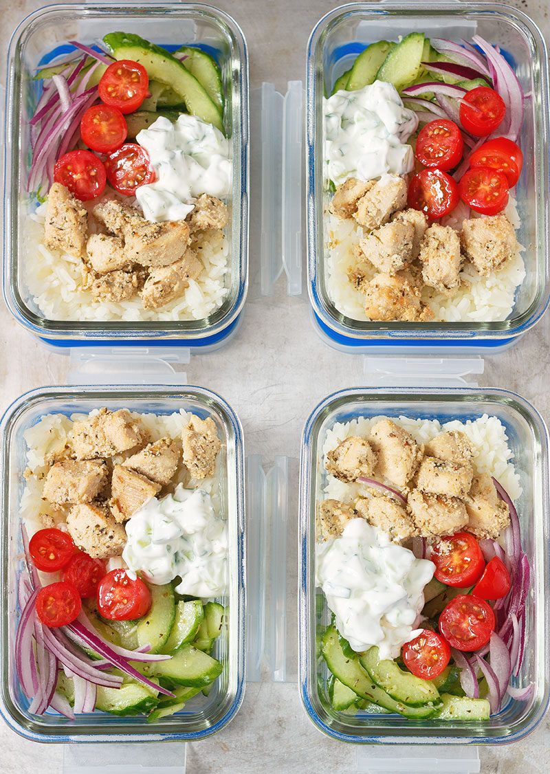 chicken meal prep bowls