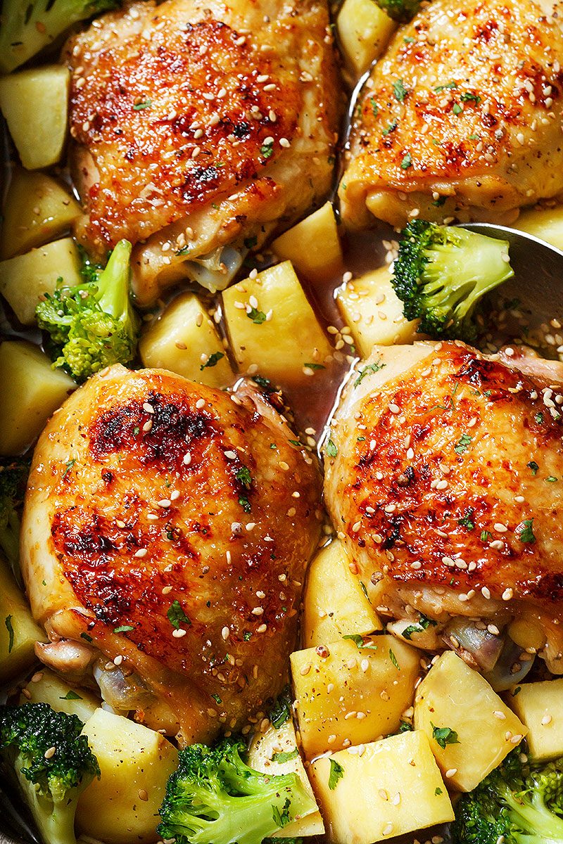 easy honey garlic chicken