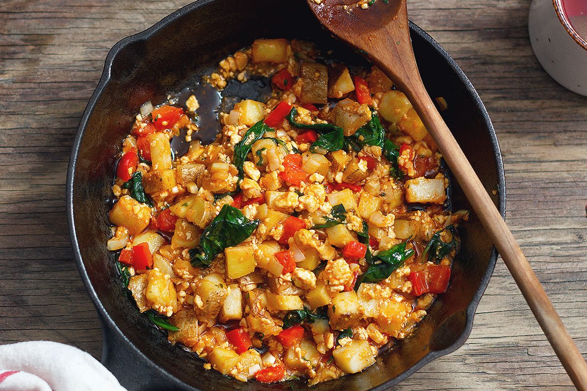 Tofu Scramble Breakfast Skillet