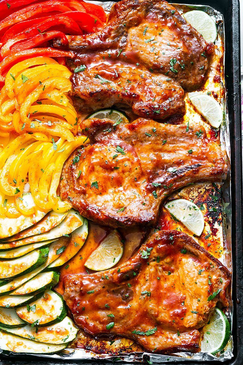 baked bbq pork chops recipe
