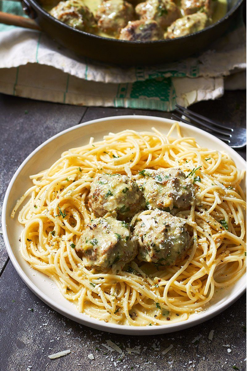 chicken parm meatballs
