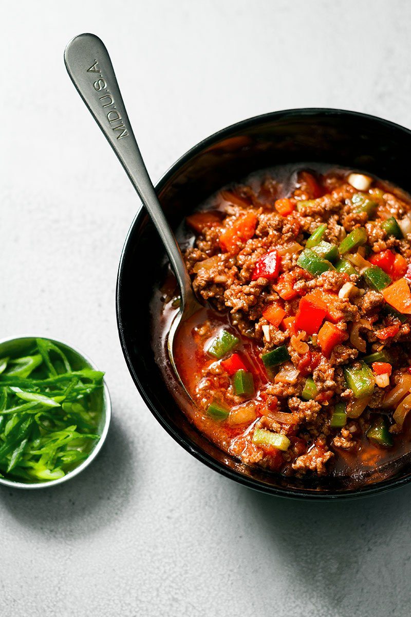 healthy Paleo Beef Chili