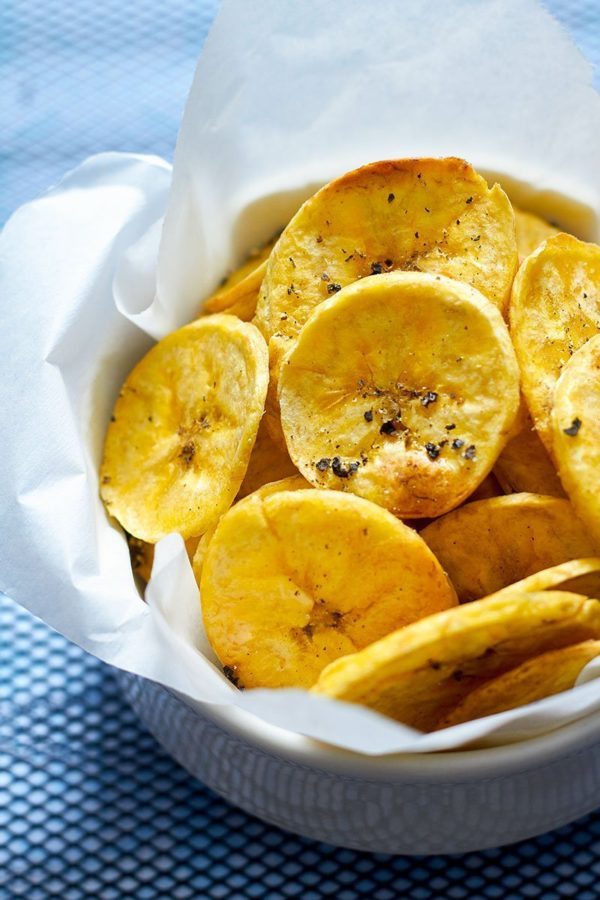Baked Plantain Chips - #recipe by #eatwell101 - https://003.wrwe1r1zs3czx3c.workers.dev/paleo-baked-plantain-chips