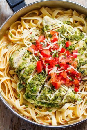 Pesto Chicken Pasta