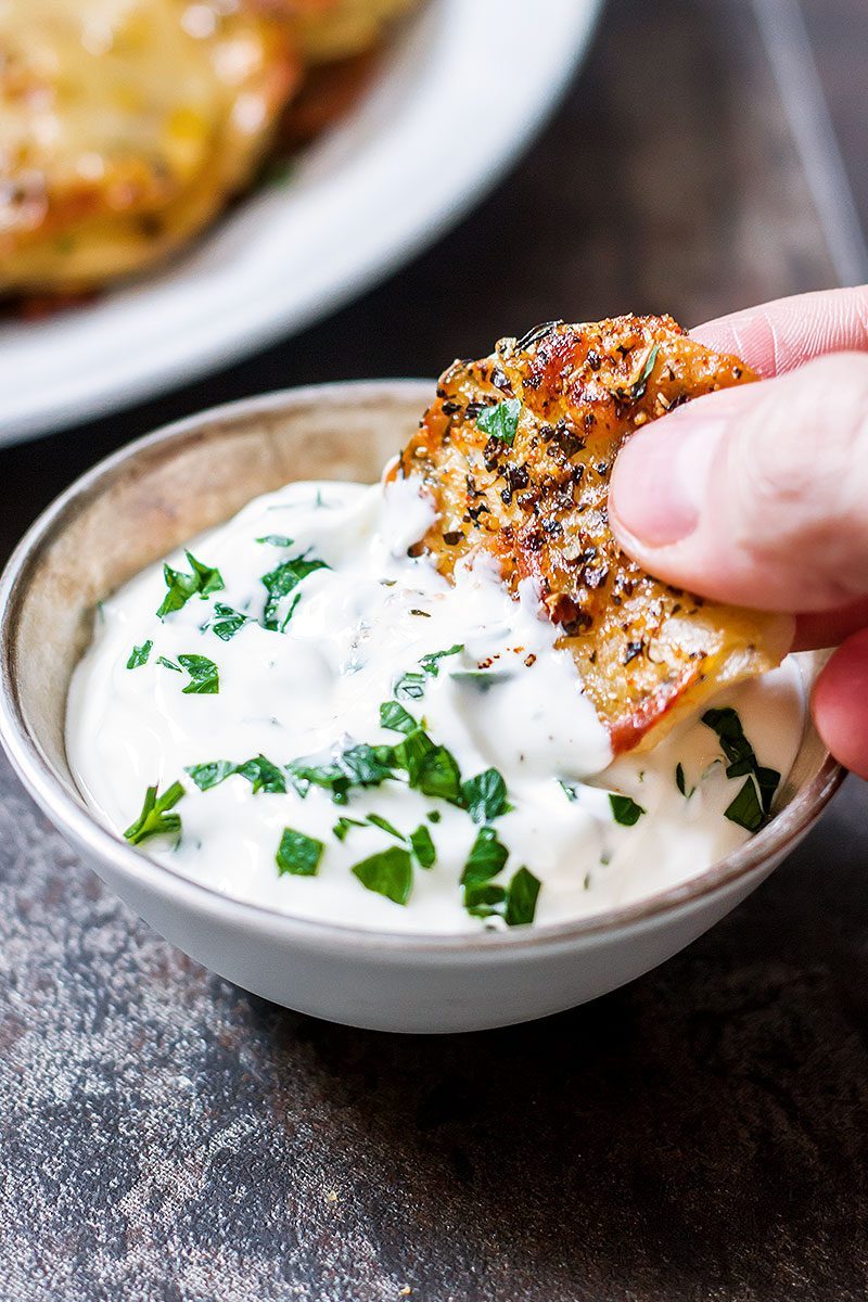 Garlic and Parmesan Potato Cake recipe