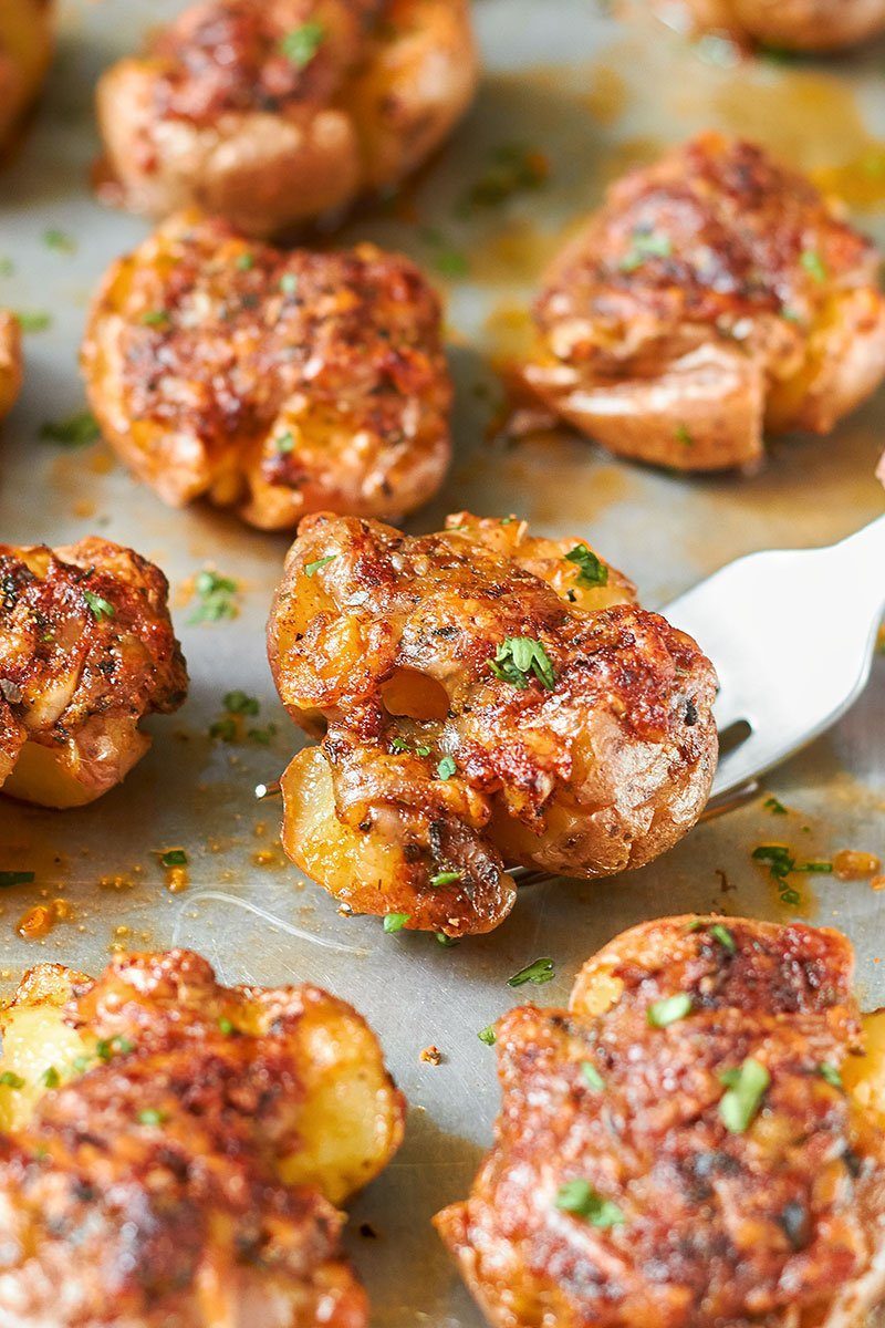 Parmesan Roasted Baby Potatoes