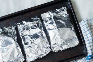 Honey Dijon Chicken and Veggies Foil Packs
