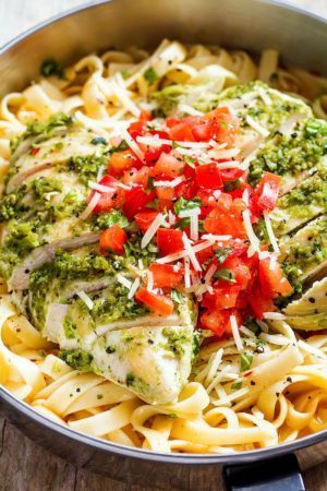 Pesto Chicken Pasta