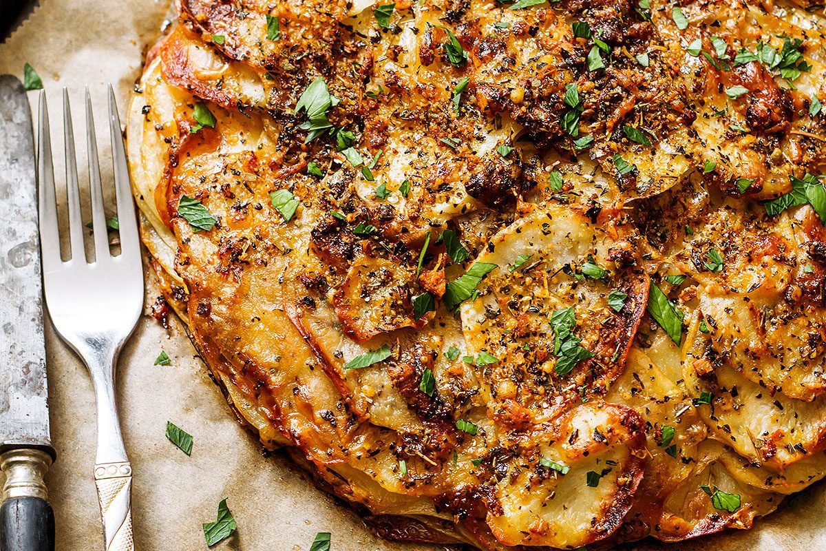 Baked Potato Cake