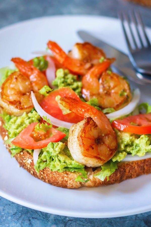 healthy snack toasts