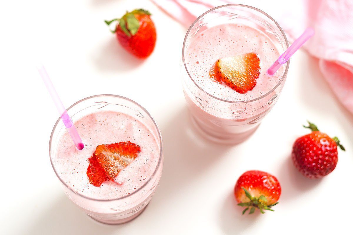 Ginger Strawberry Smoothie