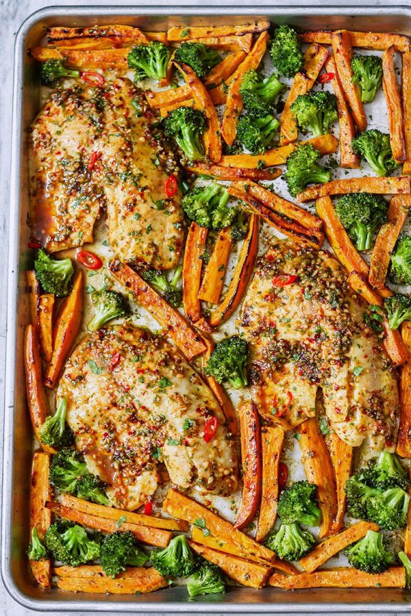 Sheet-Pan Chili-Lime Tilapia with Veggies - #recipe by #eatwell101 - https://003.wrwe1r1zs3czx3c.workers.dev/sheet-pan-tilapia-white-fish-recipe
