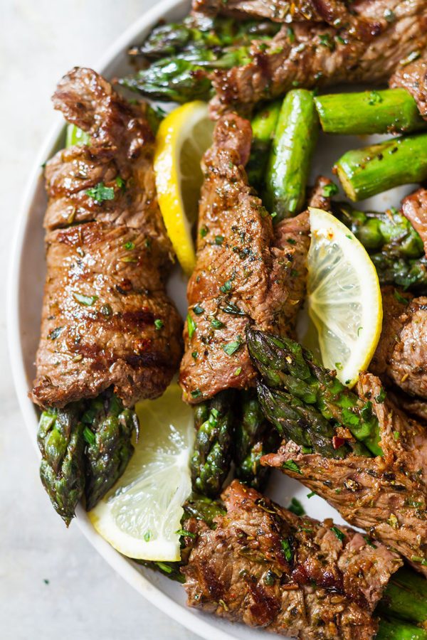 Grilled Asparagus & Steak Fajita Roll-Ups - #recipe by #eatwell101 - https://003.wrwe1r1zs3czx3c.workers.dev/asparagus-steak-fajita-roll-ups