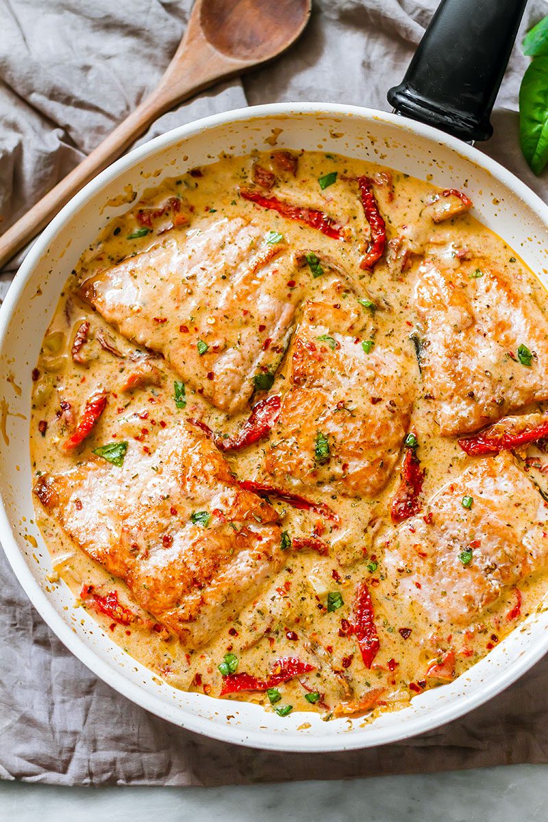Pan Seared Salmon – #eatwell101 #recipe #salmon - The EASIEST, most FLAVORFUL salmon you will ever make.