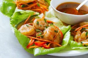 Shrimp Lettuce Wraps